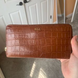 Genuine Ralph Lauren leather wallet